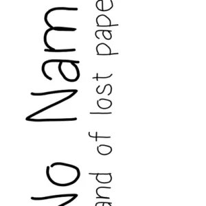 "No Name" sign Template